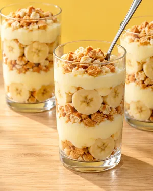 Banana pudding parfaits